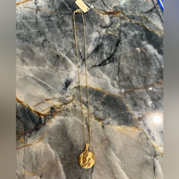 RIXEN GOLD SAN BENITO CHARM NECKLACE - Picture 5 of 8